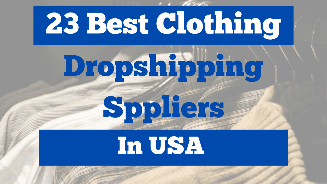 best clothing dropshipping suppliers in USA